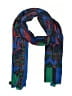 Unbranded Paisley Blue Scarf One size - photo 1