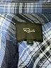Rails 100% Rayon Plaid Blue Long Sleeve Button-Down Shirt Size L - photo 7