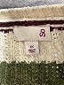 SO 100% Polyester Stripes White Pullover Sweater Size 1X - photo 7