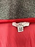 H By Halston Red Short Sleeve Blouse Size XL - photo 7
