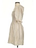Reformation 100% Linen Solid Tan Casual Dress Size XXS (estimated) - photo 5