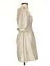 Reformation 100% Linen Solid Tan Casual Dress Size XXS (estimated) - photo 4