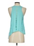 Piper 100% Rayon Teal Tank Top Size S - photo 2