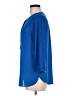 NYDJ 100% Polyester Blue 3/4 Sleeve Blouse Size M - photo 5