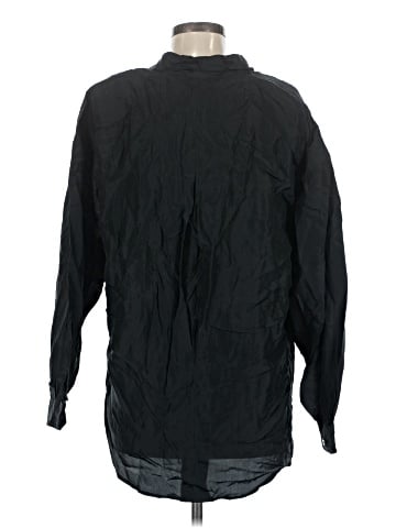 Compagnie Internationale Express Long Sleeve Silk Top (view 2)