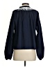Lalavon Blue Long Sleeve Blouse Size S - photo 2