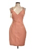 Cinq à Sept Tan Cocktail Dress Size 10 - photo 1