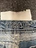 Miss Me Hearts Silver Blue Jeans Size 31 waist - photo 7