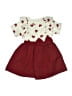 Unbranded Hearts Burgundy Dress Size 18-24 mo - photo 1