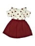 Unbranded Hearts Burgundy Dress Size 18-24 mo - photo 2