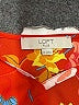 Ann Taylor LOFT 100% Polyester Orange Sleeveless Blouse Size 14 - photo 7