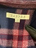 Harper Plaid Burgundy Long Sleeve Button-Down Shirt Size S - photo 7