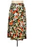 Jones Studio Print Orange Ivory Casual Skirt Size 3X - photo 1