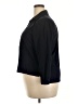 Talbots 100% Cotton Black Long Sleeve Blouse Size 2X Petite - photo 5