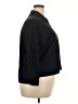 Talbots 100% Cotton Black Long Sleeve Blouse Size 2X Petite - photo 4