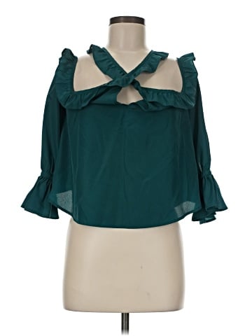 Likely 3/4 Sleeve Blouse (view 1)