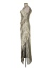 Alex Evenings Metallic Silver Cocktail Dress Size 6 - photo 5