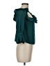 Likely 100% Polyester Teal 3/4 Sleeve Blouse Size M - photo 4
