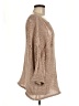 She + Sky Metallic Tan Pullover Sweater One size - photo 4