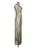 Alex Evenings Metallic Silver Cocktail Dress Size 6 - photo 4