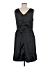 Gap Solid Black Cocktail Dress Size 8 - photo 2