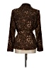Fashion Bug Animal Print Brown Blazer Size L - photo 2