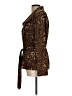 Fashion Bug Animal Print Brown Blazer Size L - photo 5