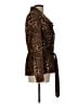 Fashion Bug Animal Print Brown Blazer Size L - photo 4