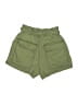 BDG 100% Cotton Solid Green Khaki Shorts Size S - photo 2