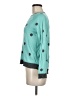 The Limited Outlet Polka Dots Teal Pullover Sweater Size M - photo 5