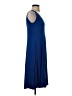 Creation Solid Blue Casual Dress Size S - photo 4