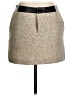 Zadig & Voltaire Chevron-herringbone Tan Formal Skirt Size 36 waist - photo 1