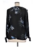 Roz & Ali 100% Polyester Black 3/4 Sleeve Blouse Size XL - photo 2