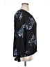 Roz & Ali 100% Polyester Black 3/4 Sleeve Blouse Size XL - photo 4
