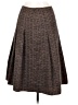 Unbranded Hearts Brown Casual Skirt Size S (estimated) - photo 2