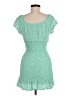 No Boundaries 100% Polyester Tweed Green Cocktail Dress Size M - photo 2