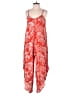 Assorted Brands 100% Rayon Paisley Red Jumpsuit Size S - photo 1