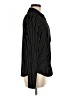Modern Works Stripes Black Long Sleeve Blouse Size M - photo 4