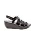 Donald J Pliner Black Wedges Size 8 1/2 - photo 1
