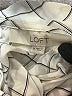 Ann Taylor LOFT 100% Polyester White Short Sleeve Blouse Size M - photo 7