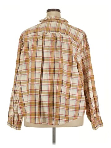St. John's Bay Long Sleeve Button-Down Shirt (view 2)
