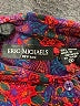 Eric Michael 100% Rayon Paisley Purple Long Sleeve Blouse Size S - photo 7