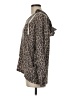 White Birch Animal Print Gray Pullover Sweater Size M - photo 5