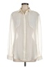 Topshop Ivory Long Sleeve Blouse Size 6 - photo 1