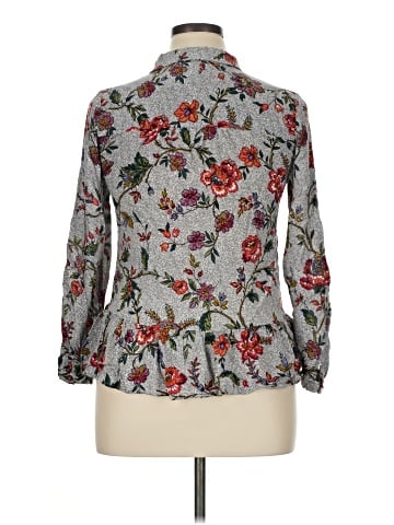 Maeve by Anthropologie Long Sleeve Blouse (view 2)