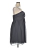 Bill Levkoff 100% Polyester Solid Gray Cocktail Dress Size 16 - photo 4