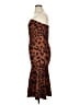 Unbranded Animal Print Brown Cocktail Dress Size XL - photo 5