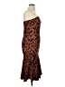 Unbranded Animal Print Brown Cocktail Dress Size XL - photo 4