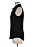 Theory 100% Silk Black Blouse Size M - photo 5