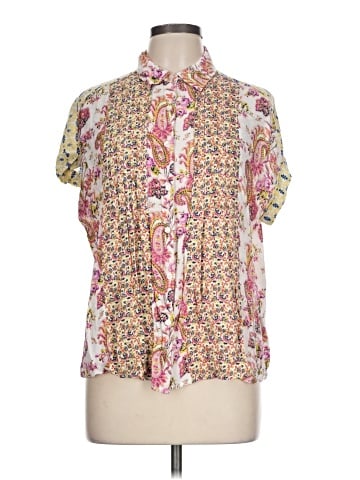 Jane and Delancey Short Sleeve Blouse (view 1)